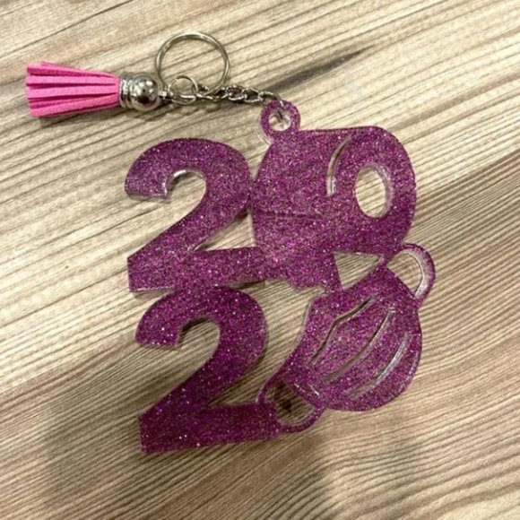 Handmade 2020/Covid Keychains - Picture 2 of 7